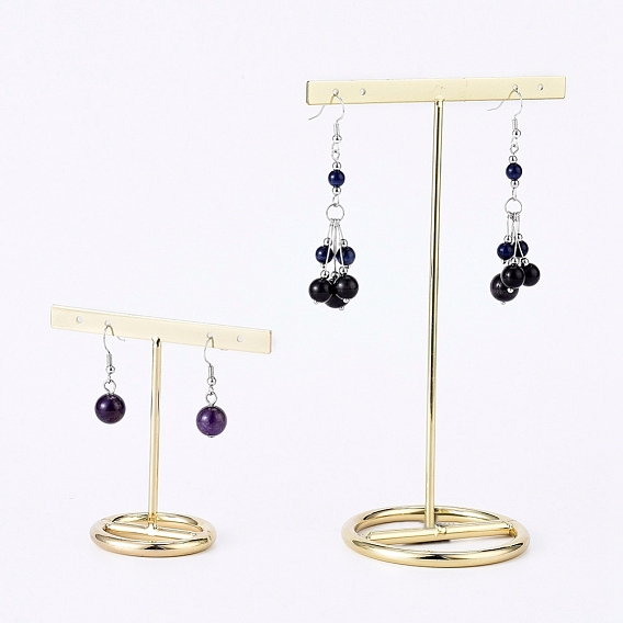 Iron T- Shape Earring Display Stand, for Hanging Dangle Earring