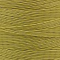 Cordón de poliéster encerado, 1x0.5 mm, aproximadamente 874.89 yardas (800 m) / rollo