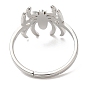 304 регулируемое кольцо-паук из нержавеющей стали для женщин
