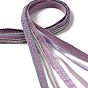 18 ярдов 6 стилей полиэфирной ленты, для поделок своими руками, бантики для волос и украшение подарка, фиолетовая цветовая палитра