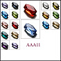 Imitations de perles de cristal autrichien, grade de aaa, facette, colonne