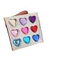 Plastic Rhinestone Self-Adhesive Stickers, Waterproof Bling Faceted Heart Crystal Decals for Party Decorative Presents, Kid's Art Craft