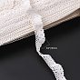 Stretchy Lace Trim Cotton String Threads for Jewelry Making, 19mm, 100yards/roll