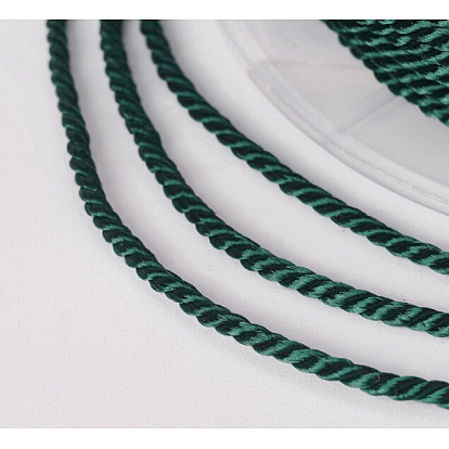 Câblés en polyester rondes, cordes de milan / cordes torsadées