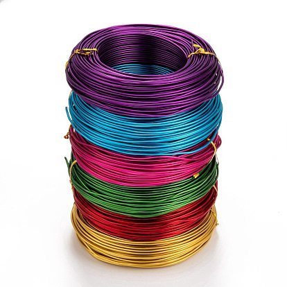 Aluminum Wire, Bendable Metal Craft Wire, Flexible Craft Wire, for Beading Jewelry Doll Craft Making