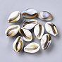 Perles acryliques, style de pierres fines imitation, shell cauris