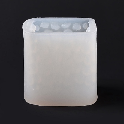 Moldes de silicona de grado alimenticio para velas de cubo de panal, para hacer velas perfumadas