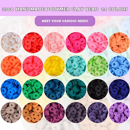 DIY Polymer Clay Beads Jewelry Set Making Kit, Including Polymer Clay &  Shell Beads, Alloy Charms, Plastic Beads & Pendants, Tweezer, Thread, 304 Stainless Steel & Brass Findings