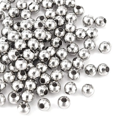 304 perles rondes en acier inoxydable