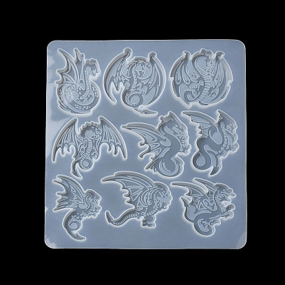 DIY Dragon Pendant Silicone Molds, Resin Casting Molds