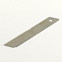 60 # acier inoxydable lame de couteaux, 130x18x0.5 mm, 10 pcs / boîte