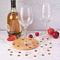 Kits de fabrication de breloques en verre à vin bricolage, y compris les anneaux de charme de verre à vin en laiton, pendentifs en alliage d'émail numéro et alphabet et constellation