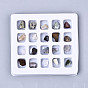 Perles de gemme mélangées naturelles, pierre brute brute, pas de trous / non percés, nuggets