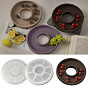 Flat Round DIY Storage Dish Silicone Molds, Resin Casting Molds, for UV Resin, Epoxy Resin Craft Making