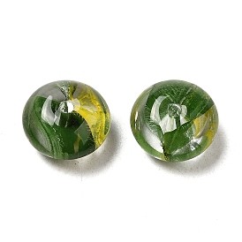 Transparent Glass Beads, Rondelle