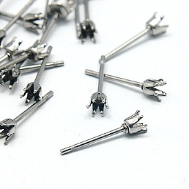 304 Stainless Steel Stud Earring Findings