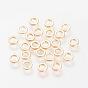 Brass Spacer Beads, Nickel Free, Real 18K Gold Plated