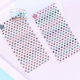 Self-adhesive Resin Rhinestones Stickers, Crystal Gems Glitter Decals for DIY Scrapbooking and Photo Albums