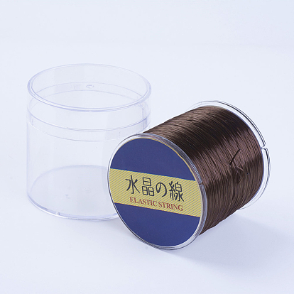 Японский плоский эластичный хрустальный шнур, эластичная нить для бисера, для изготовления эластичного браслета