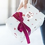 4 styles d'autocollants ronds en papier sur le thème de la Saint-Valentin, étiquettes autocollantes en rouleau, pour enveloppes, enveloppes et sacs à bulles, chat et chien avec motif coeur