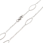 Ion Plating(IP) 304 Stainless Steel Necklaces, Rolo Chains