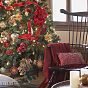 Cabujones de madera natural sin terminar, con cuerda de cáñamo y tabla, para proyectos artesanales, decoraciones colgantes, pintura, tinción, tema de la Navidad, copo de nieve