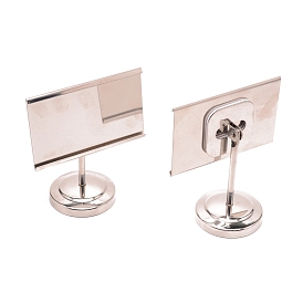 430 Stainless Steel Business Card Holder, Table Name Card Holder