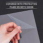 Tablero de plástico transparente olycraft con papel protector para el reemplazo del marco de fotos, proyectos de exhibición de bricolaje, , Rectángulo