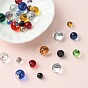 Faceted Round Glass Cabochons