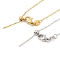 304 Stainless Steel Cable Chain Necklace for Women, for Beadable Necklace Making