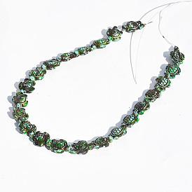Synthetic Turquoise Beads Strands, Dyed, Turtle