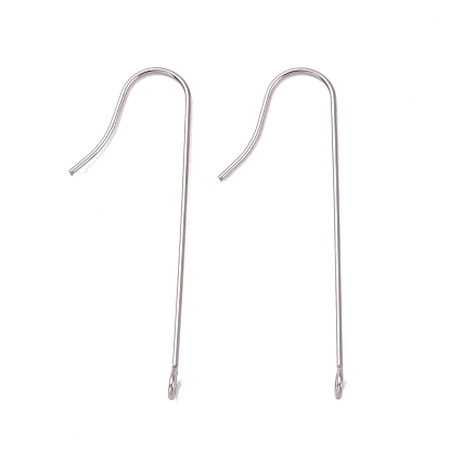 316 crochets de boucle d'oreille chirurgicaux en acier inoxydable, avec boucles verticales
