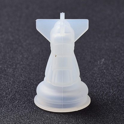 DIY Chess Silicone Molds, Resin Casting Molds, Clay Craft Mold Tools, Knight