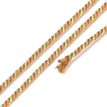 Cordón de filigrana de polialgodón, cuerda trenzada, con carrete de plástico, para colgar en la pared, artesanías, envoltorio de regalo