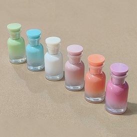 Flacons pulvérisateurs rechargeables vides en verre de couleur bonbon, contenants de parfum d'huile essentielle de voyage