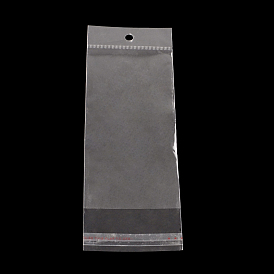 Rectangle OPP Cellophane Bags, 19.5x5cm, unilateral thickness: 0.035mm
