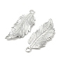 Brass Pendants, Feather Charms