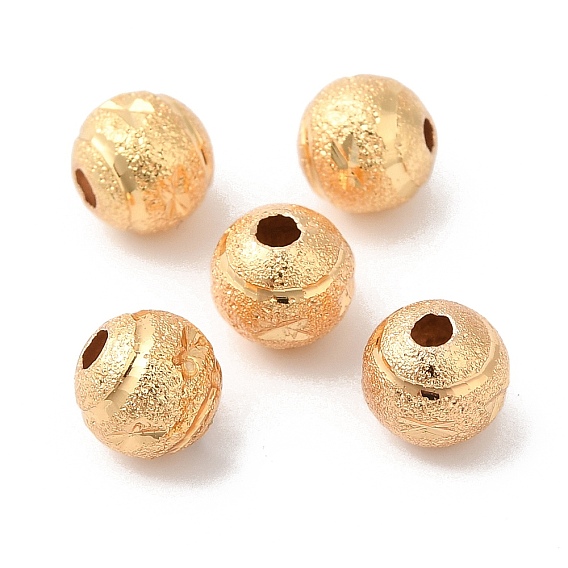 Brass Beads, Round