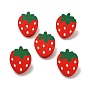 Strawberry Buttons, Wooden Buttons