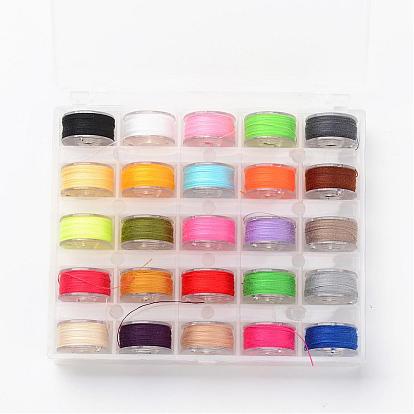 Polyester Thread, with Plastic Spools, for Sewing
