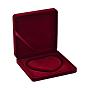 Square Plastic Covered with Velvet Necklace Boxes, Jewelry Boxes, 19x19x3.8cm