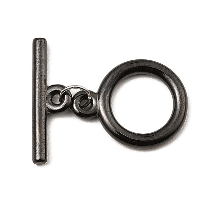 Bioceramics Zirconia Ceramic Toggle Clasps, No Fading and Hypoallergenic, Nickle Free, Ring