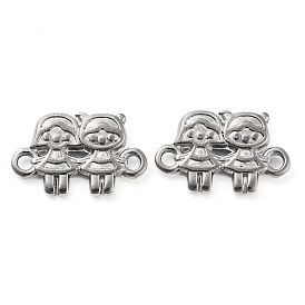 316 Stainless Steel Connector Charms, Girls Links