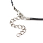 3шт 3 размер ожерелья лэмпворк кулон сглаза комплект с вощеными шнурами для женщин