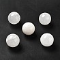 Perles de pierre mélangées naturelles, pas de trous / non percés, mélangé teint et non teint, ronde