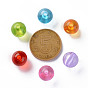 Transparent Acrylic Beads, Round