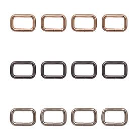 Accessoires de sac de fer, anneau de rectangle