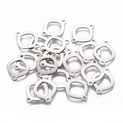 201 Stainless Steel Links/Connectors, Rhombus