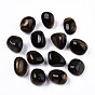 Natural Tiger Eye Beads, Healing Stones, for Energy Balancing Meditation Therapy, Tumbled Stone, Vase Filler Gems, No Hole/Undrilled, Nuggets