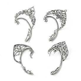 316 Surgical Stainless Steel Cuff Earrings, Fairy Ears